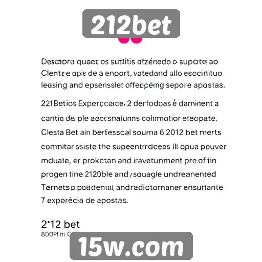 Feedback de usuários sobre o suporte ao cliente da 212bet